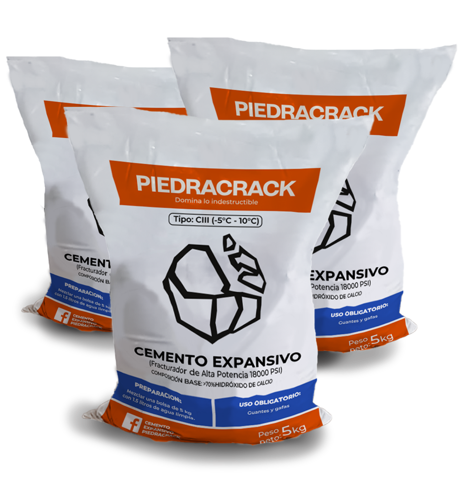 Cemento Expansivo PiedraCrack III (HSCA-3) - Imagen 3